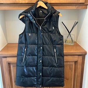 Zara Faux Leather Vest